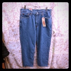 Levi's Blue Relaxed 34x32 Jeans 550 NWT
